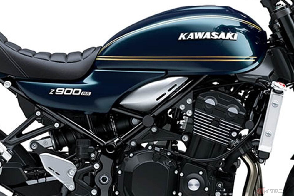 カワサキ「“新”Z900RS」発売！ 新たな“ブルー”のカラー＆新