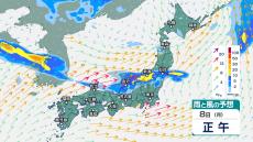 北陸や秋田県では6日にかけて“警報級大雨”の恐れ　その後も広い範囲で大雨の恐れ　一方、全国的には猛暑警戒【今後の雨・風のシミュレーション】