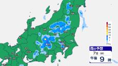 関東甲信では午後を中心に雷を伴い非常に激しい雨か　内陸を中心に積乱雲発達　突然の雷雨に注意を【1時間ごとの雨のシミュレーション】