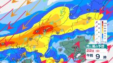 新潟・富山・石川・福井では19日夕方にかけて激しい雷雨か　22日にかけて断続的に雨が降り“警報級の大雨”となる恐れも　【24日午後3時までの雨風のシミュレーション・19日午前11時更新】