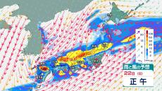 20日にかけて西日本～東北では雷伴い非常に激しい雨の恐れ　3連休も前線の影響で雨が降り続き“警報級の大雨”となる恐れも【今後の雨と風のシミュレーション・19日午後1時半更新】