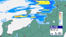 新潟県では下越を中心に断続的に激しい雷雨が続く　低地の浸水や土砂災害に警戒を【20日夕方までの雨のシミュレーション・20日午前11時半更新】
