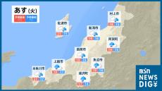 『土砂災害』に注意・警戒を！ 新潟県