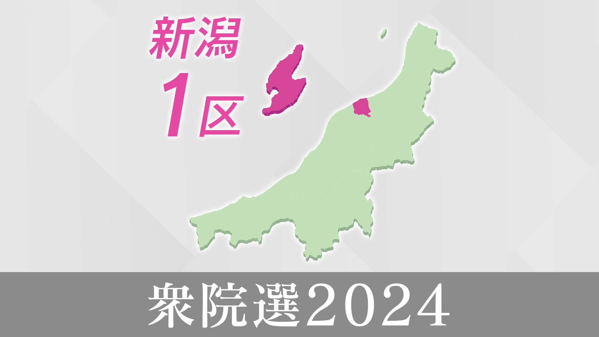『新潟1区』には前職2人と新人、元職の4人が立候補　それぞれの第一声【衆院選】