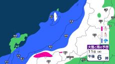 今後の雪や雨は？ 新潟県内の平地では断続的に雨の所も　土砂災害に警戒　今週も冬型の気圧配置が続く見込み（雨雪シミュレーション・8日午後9時更新）