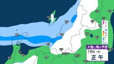 今後の雨や雪は？ “大気の状態が不安定”で荒れた天気に 新潟県は落雷や竜巻などの激しい突風、ひょうに注意 【今後の雨雪シミュレーション・15日午後8時更新】