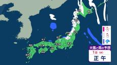 雨や雪はいつ、どこで？ 東日本～北日本では2日にかけて大雪の所も　北日本では1日にかけて強風や風雪に注意・警戒【3時間ごとの雨雪シミュレーション・31日午後9時更新】