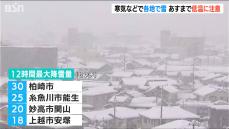 柏崎市で12時間に30センチの降雪　4日の全国1位の降雪に　5日も低温に注意　新潟の天気