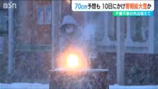 山沿いでは「24時間で70cm」平地でも大雪に 新潟県内各地の雪景色