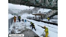 JR上越線や磐越西線などで運転見合わせが続く　大雪による除雪作業などのため（11日午前10時45分発表）