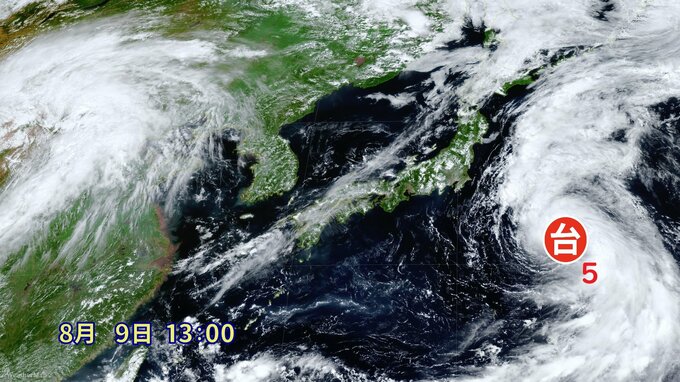 【台風情報】台風5号「マリア」 関東北部～東北直撃の予想も… 新たな熱帯低気圧も？ 日本の南の海上が騒がしい! 今後の雨・風シミュレーション