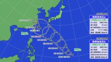 【台風情報】新たな「台風13号 14号」発生へ　日本の南には2つの熱帯低気圧“台風のたまご”  3連休に影響与える可能性も… 最新進路予想