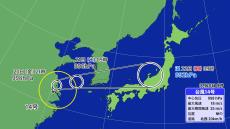 なぜ？台風14号「プラサン」日本へ向けて急カーブ 「台風としての寿命が延びたから」 温帯低気圧に変わった後も発達し… 大雨のおそれ　最新進路・雨風シミュレーション 【台風情報】