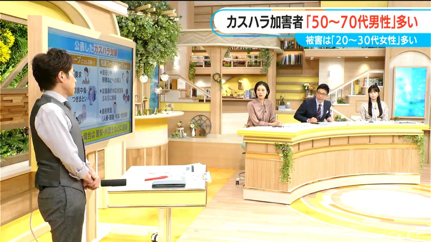 レシートから“名前が消えた” 増えるカスハラに企業が対策公表 加害者は50～70代の男性 被害は20～30代の女性に多い