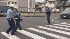 横断歩道を渡っていた男性  軽乗用車にはねられ死亡  外出先から歩いて帰る途中に…