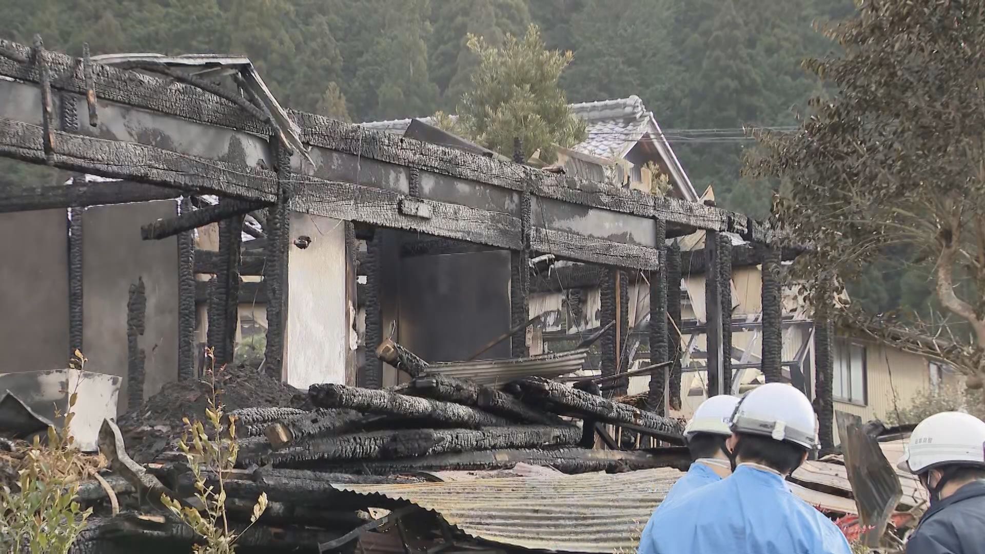 岐阜県七宗町で住宅火災　 1人の遺体見つかる　93歳の住人と連絡取れず