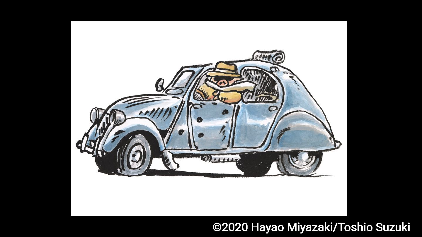 ジブリパークに宮﨑駿監督(84)の愛車「シトロエン2CV」展示  運転免許は3年前に自主返納  約60年前に購入 「ルパン三世 カリオストロの城」で描かれる