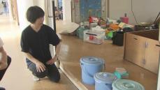 大網白里市　大雨被災した保育園　復旧作業進む