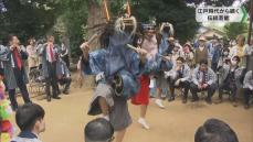 江戸時代から続く伝統芸能 三匹獅子舞が奉納／松戸市