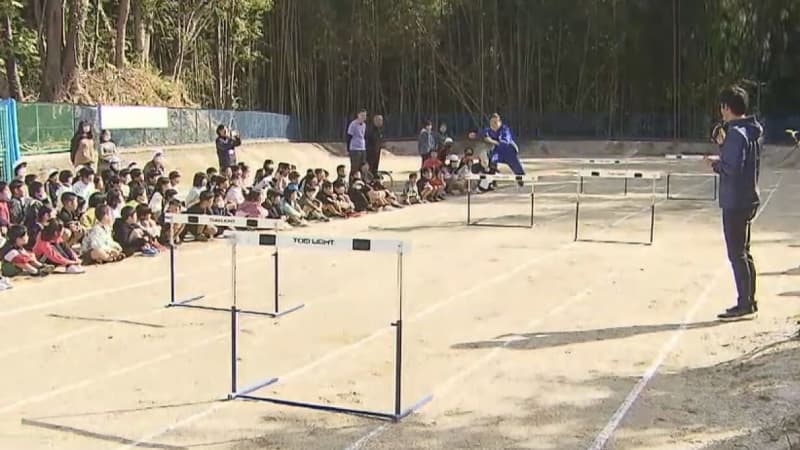 「広い運動場が欲しい」 栄町の小学校に直線１００メートルトラック完成　千葉