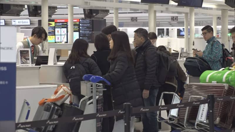 年末年始どう過ごす？　成田空港 出国ラッシュ　コロナ禍前の８割程度まで回復