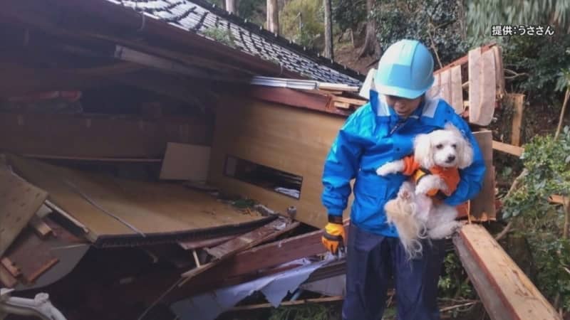 能登半島地震発生から1か月　被災地でペット救出　船橋市の団体“ペットは家族”