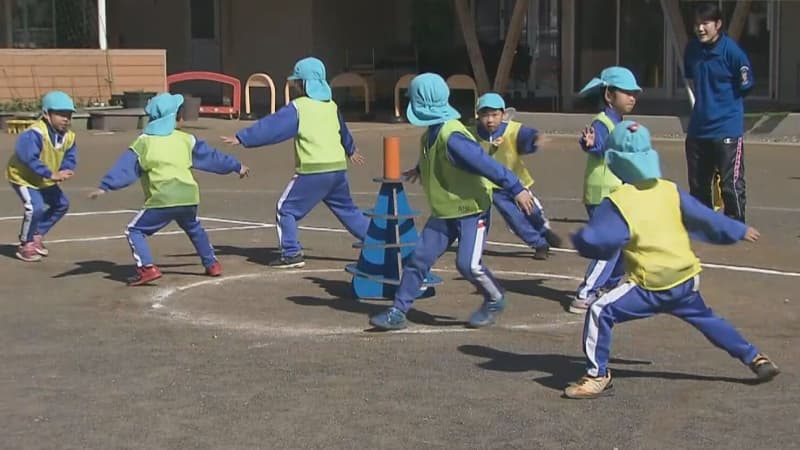 千葉県富里市の公立こども園など　「鬼ごっこ」導入で園児の体力向上に効果