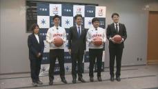 デフリンピック　バスケットボール男子日本代表が千葉県庁を表敬訪問