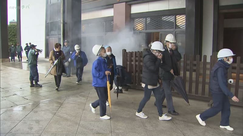 ”参拝客の命守る“ 成田山新勝寺で消防避難訓練　千葉