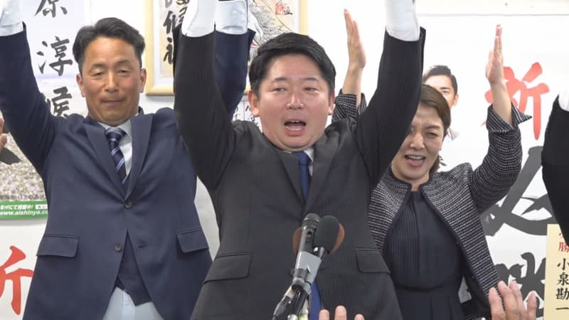 茂原市長選挙　新人の市原氏が初当選　千葉