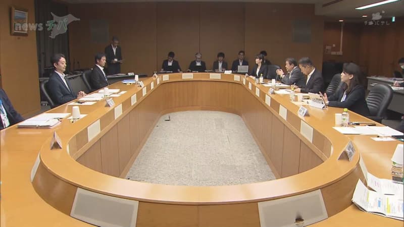 千葉県の熊谷知事と東葛6市長 まちづくりなど意見交換