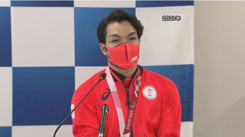 パラ競泳・鈴木孝幸選手　金メダル１号　千葉県内在住の３７歳　熊谷知事も祝福