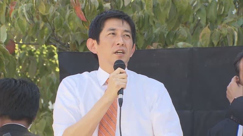 「日本の未来の扉を切り開く」自民党総裁選　小林鷹之氏が地元で街頭演説