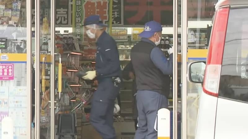 白井市強盗傷害事件　近くのコンビニで犯行直前に粘着テープ購入か