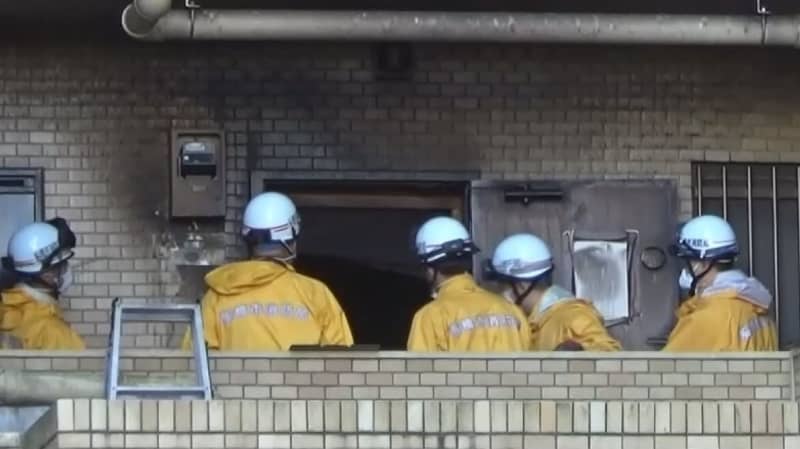 船橋市のマンションの一室で火災　一人暮らしの高齢男性死亡