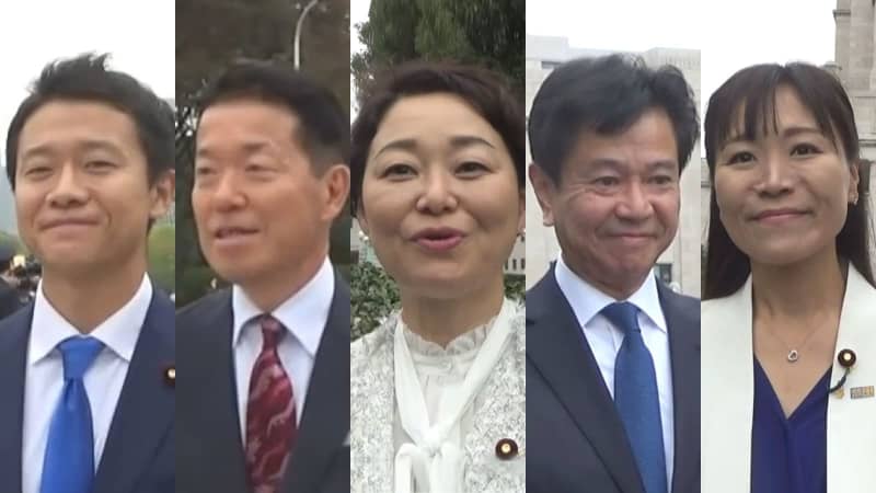 衆議院議員選挙後初となる特別国会召集　新人議員が初登院