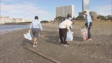 海の環境保全への関心高めて　千葉市で海浜清掃