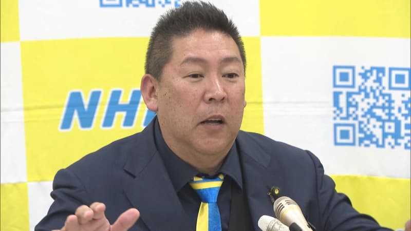 N党 立花孝志氏「二馬力選挙で応援する」 千葉県知事選への立候補表明　