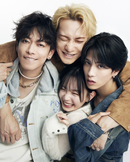 佐藤健＆宮崎優＆町田啓太＆志尊淳“TENBLANK”スペシャルカット