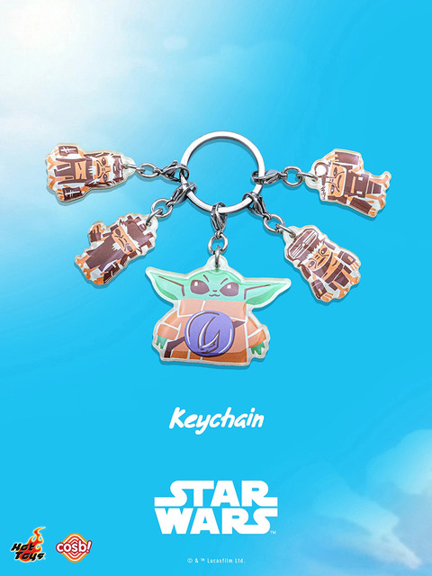 グローグー＆アンゼラ人のアクリルキーチェーン発売『スター・ウォーズ