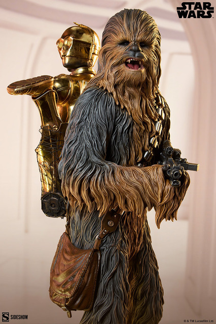 スター・ウォーズ』チューバッカがC-3POを背負う！名場面が高さ約63cm