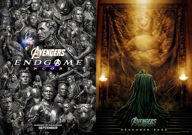 アベンジャーズエンドゲーム公開時にUSの劇場で配布された限定ポスター アベンジャーズ／エンドゲーム：アンコール』特別ポスターの入プレ配布