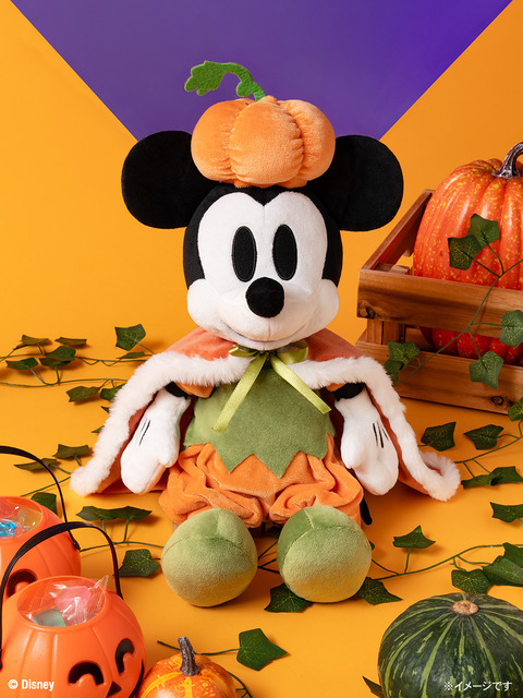 Last賞はミッキーお座りぬいぐるみ！ハロウィン衣装のディズニー