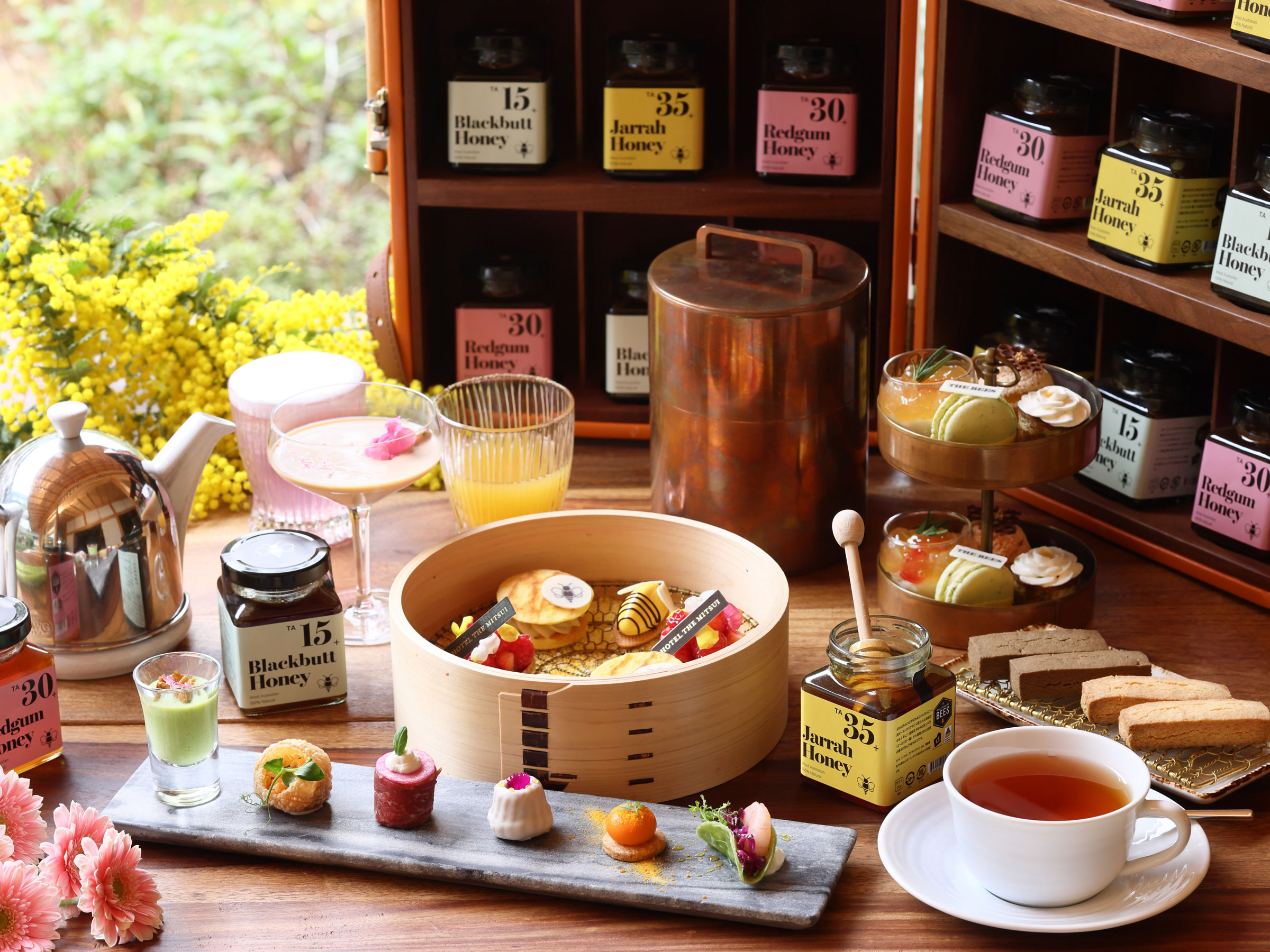 産地や風味にこだわった“はちみつ”を 贅沢に使用したアフタヌーンティー 静岡・京都・神戸のホテルで提供中！