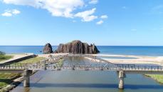 【京都府 2024年版】 夏の絶景・風物詩10選「立岩」神話を感じる巨大な一枚岩、そして海