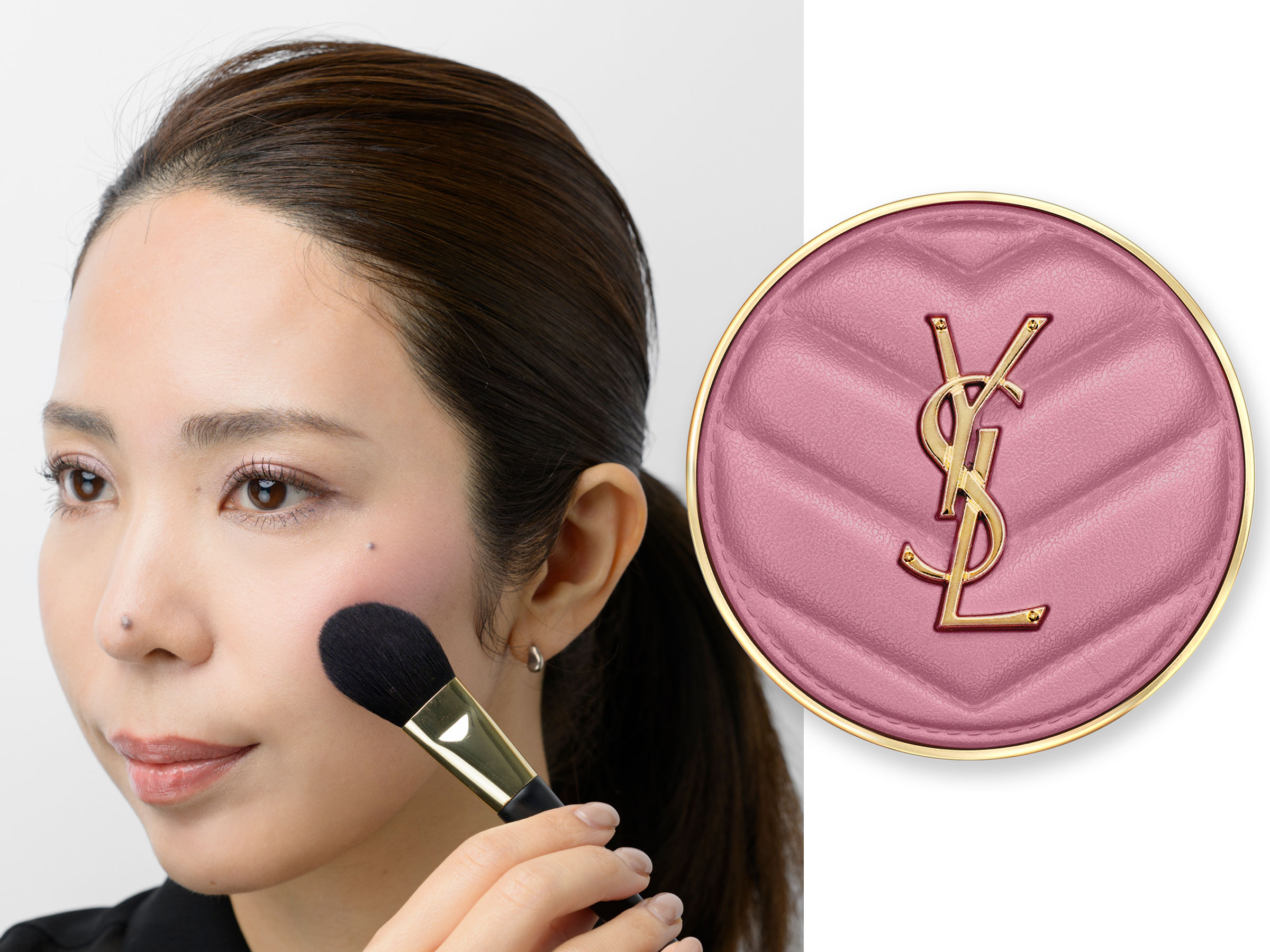 欠品続出！ YSLチークでクチュール仕立ての頬に】世界で一番売れている