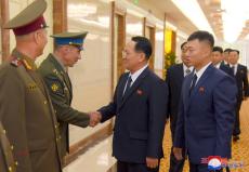 北朝鮮の軍事教育代表団がロシアを訪問