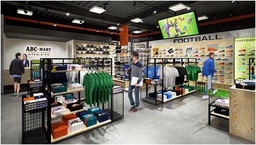 ABCマート、スポーツ衣料・靴の新業態を東京・自由が丘にオープン