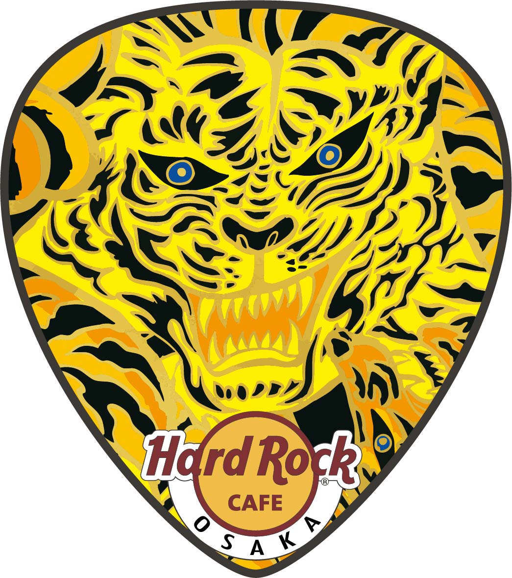 ハードロックカフェ」ロックショップ 世界的に活躍する絵師、木村英輝