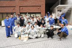 【大阪産業大学】「おもろい大学プロデュース大作戦」で世界最大の煎餅作りに挑戦！